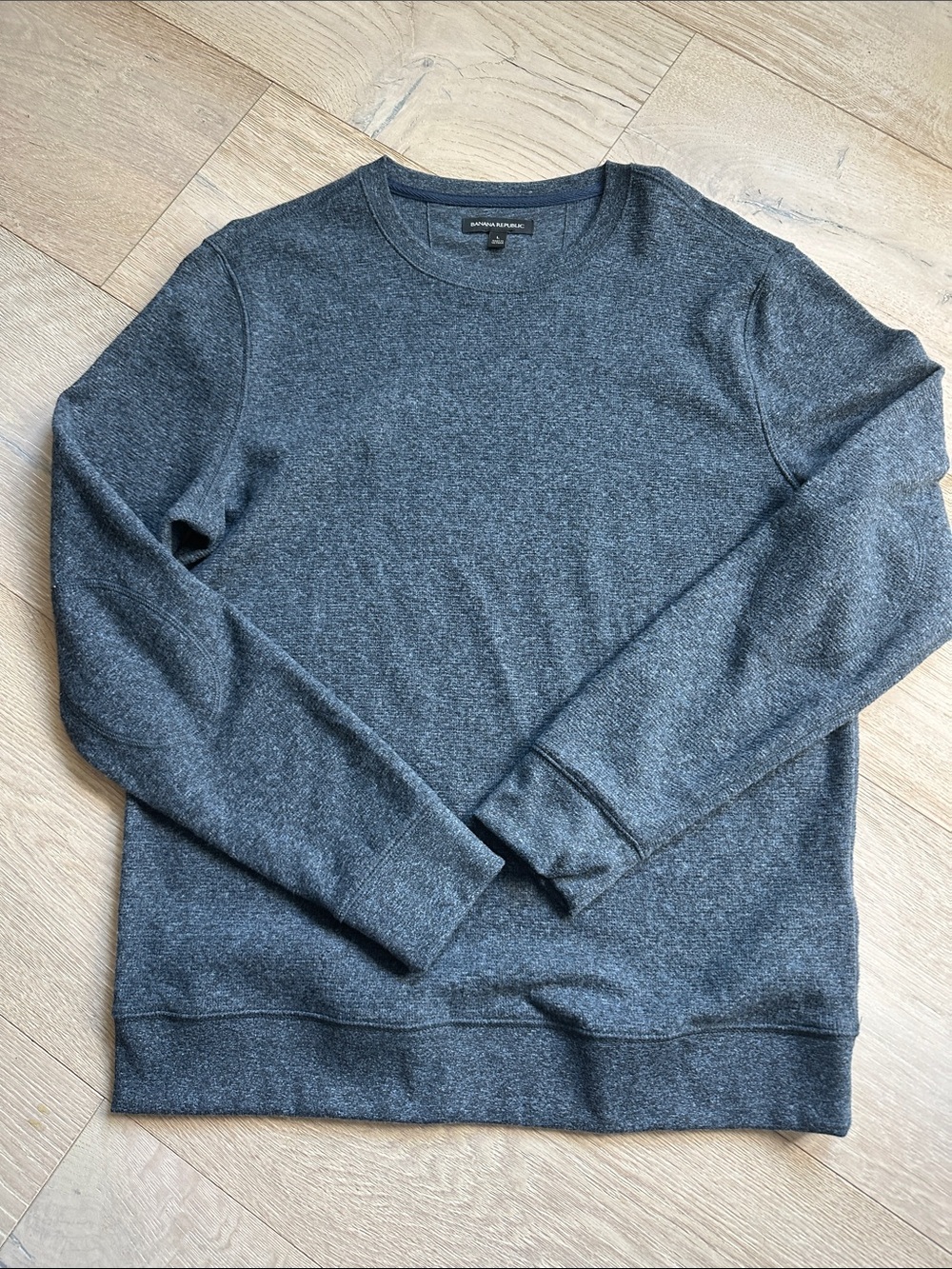 Banana Republic Men's Charcoal Crewneck Sweater